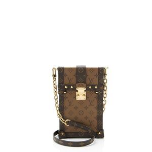 Louis Vuitton Reverse Monogram Canvas Vertical Trunk Pochette